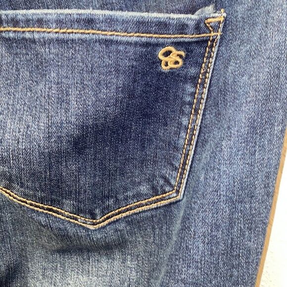 Jessica Simpson Maternity Jeans Skinny Ankle distressed Size Small Blue casual - Picture 7 of 9